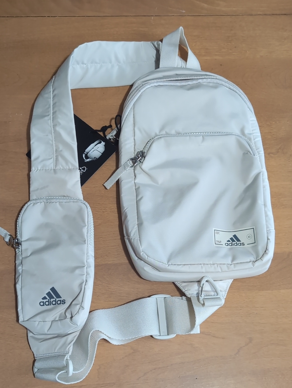 adidas Cream Sling Bag